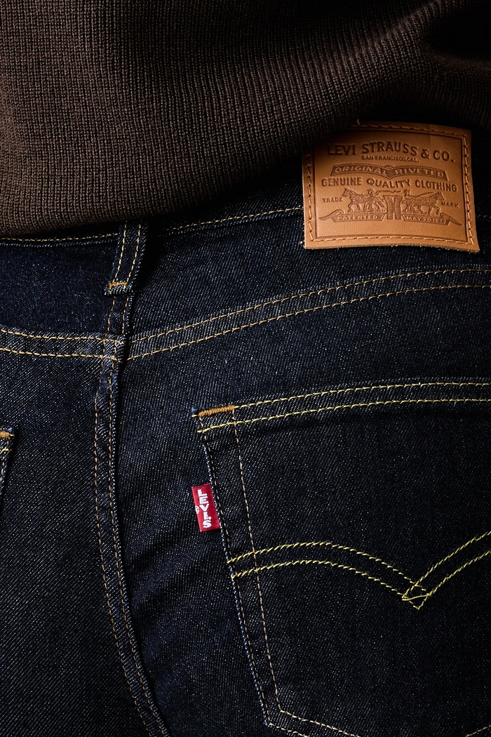 Levi's jeansy bootcut damskie 725 HIGH RISE BOOTCUT granatowy 18759