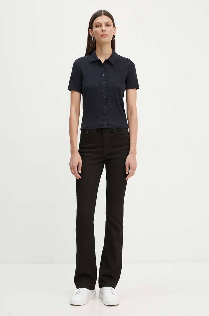 Kavbojke Levi's 725 HIGH RISE BOOTCUT 18759 črna AA00