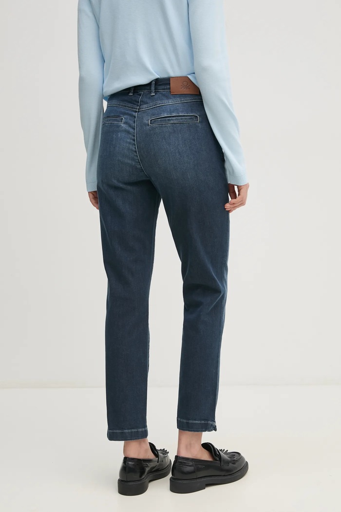 Odzież United Colors of Benetton jeansy Scarlett 4NF1DF02U niebieski