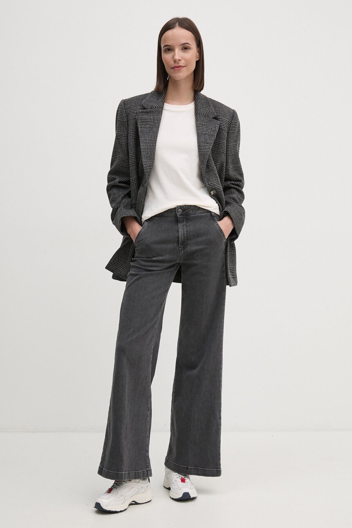 United Colors of Benetton jeansy 4AC6574X5 czarny AW24