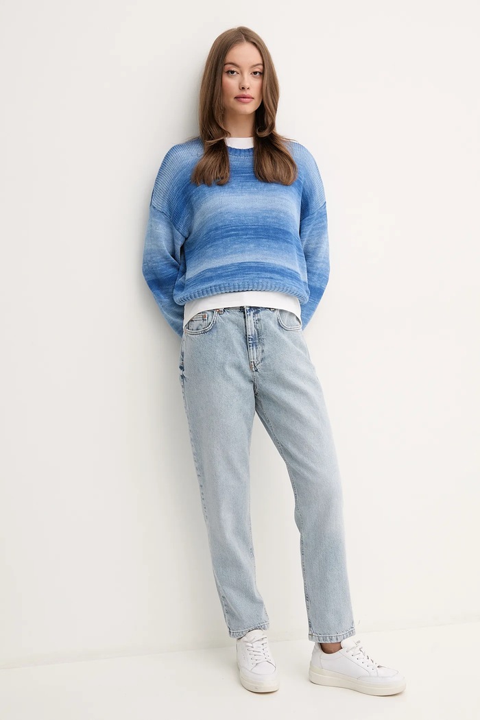 United Colors of Benetton jeansy 49BTDF02Z niebieski SS25