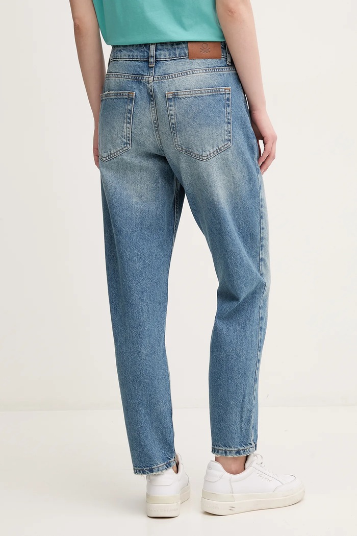 Odzież United Colors of Benetton jeansy 49BTDF02Z niebieski