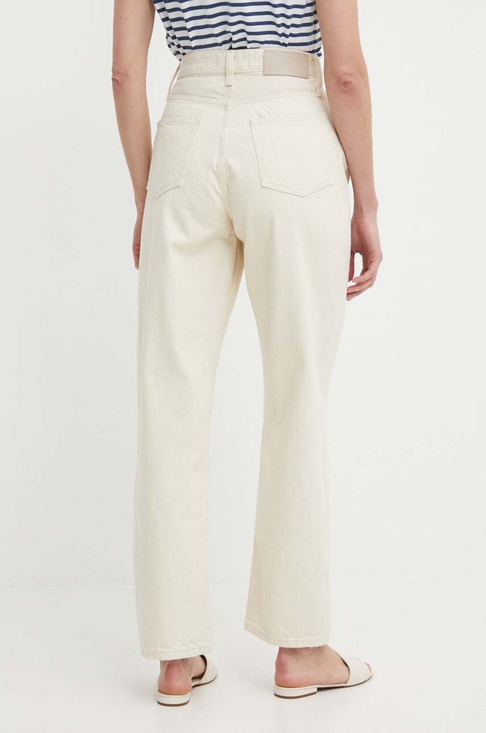 Oblečení Džíny Calvin Klein K20K206573 béžová