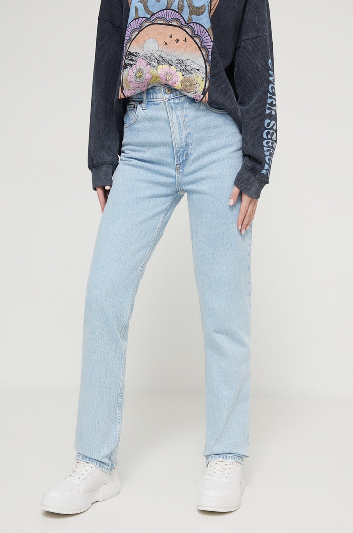 Abercrombie & Fitch jeansy niebieski KI155.3530.280