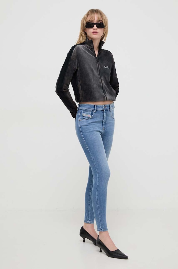 Diesel jeansy 1984 SLANDY-HIGH A03597.09H93 niebieski SS24