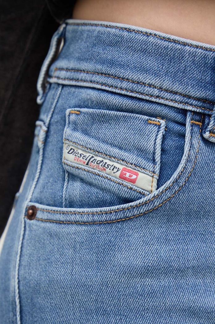 Diesel jeansy 1984 SLANDY-HIGH A03597.09H93 niebieski