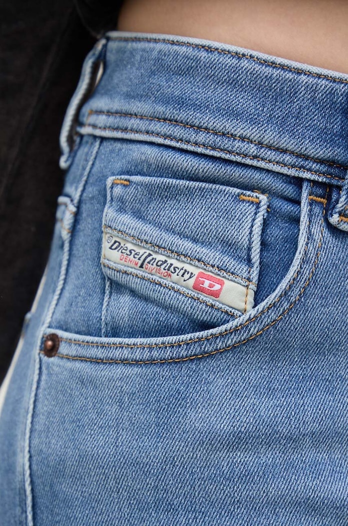 Diesel jeansy 1984 SLANDY-HIGH A03597.09H93 niebieski