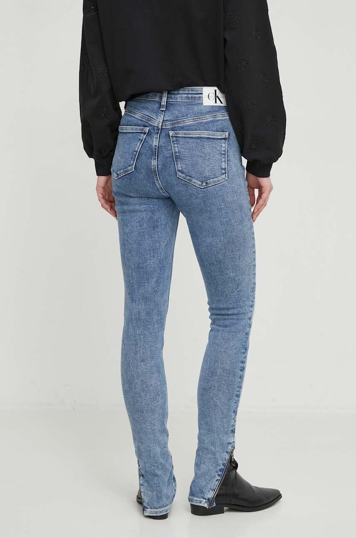 Oblečení Džíny Calvin Klein Jeans J20J222773 modrá