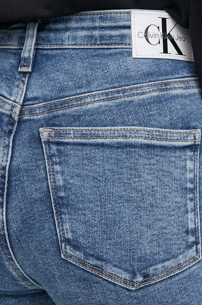 Džíny Calvin Klein Jeans modrá J20J222773