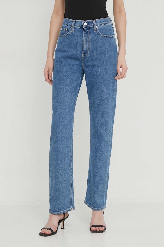 Calvin Klein Jeans jeansy Planet friendly niebieski J20J222777