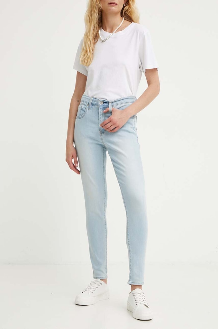 Traperice Levi's 721 HIGH RISE SKINNY visoki plava 18882