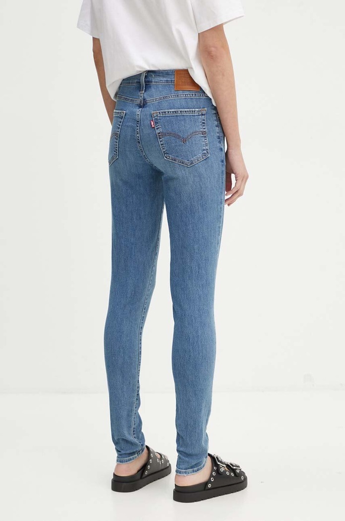 Ρούχα Τζιν παντελόνι Levi's 721 HIGH RISE SKINNY 18882 μπλε