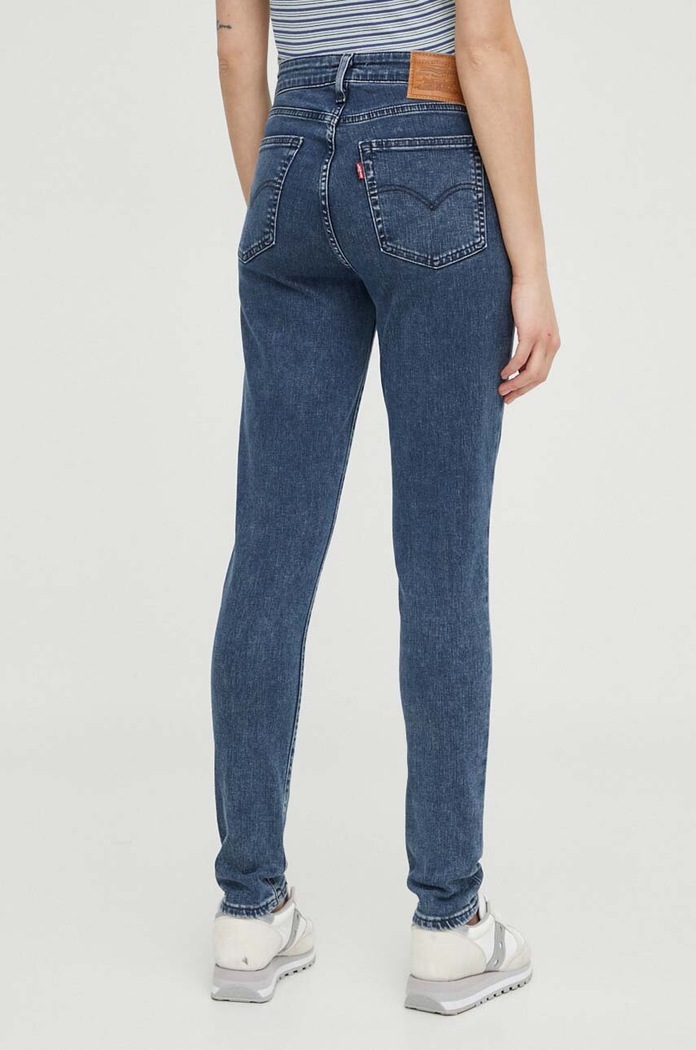 Ρούχα Τζιν παντελόνι Levi's 721 HIGH RISE SKINNY 18882 μπλε