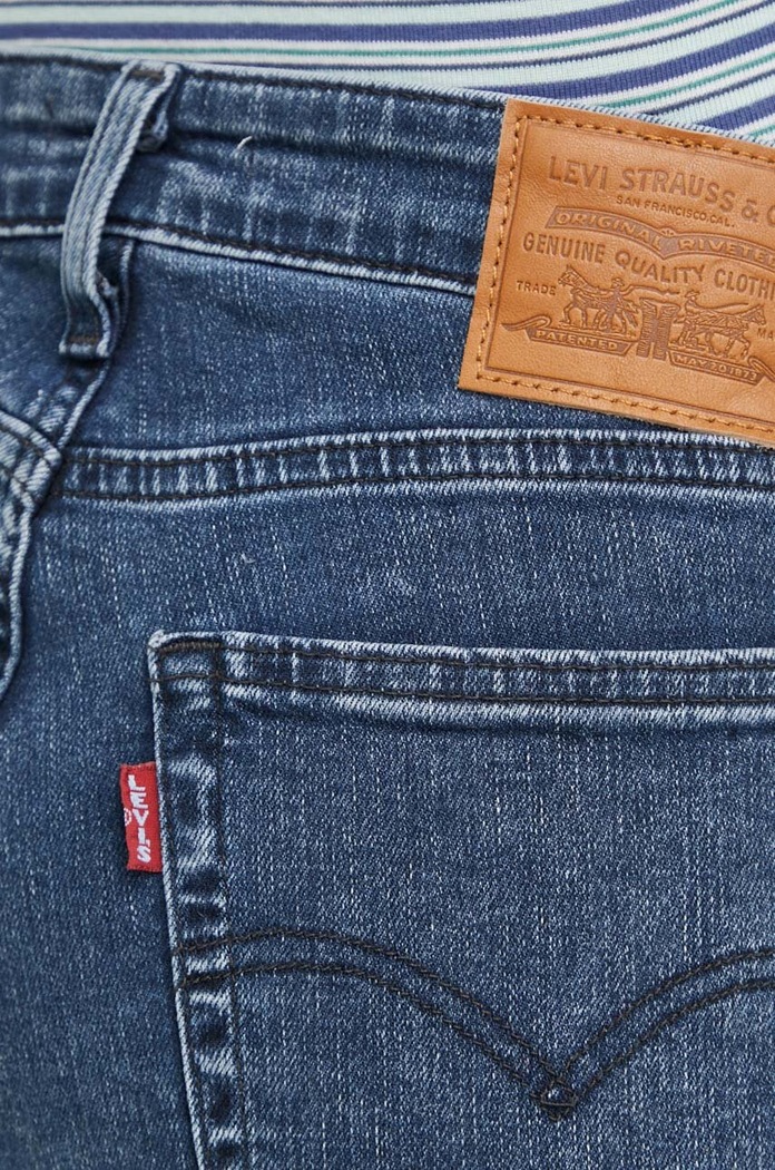 Τζιν παντελόνι Levi's 721 HIGH RISE SKINNY μπλε 18882