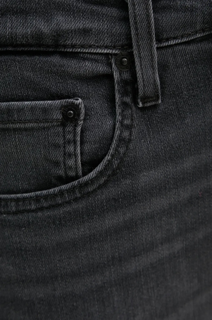 Levi's jeansy 721 HIGH RISE SKINNY szary 18882