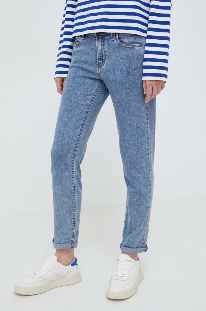 Levi's Jeansy MID RISE BOYFRIEND niebieski 19887