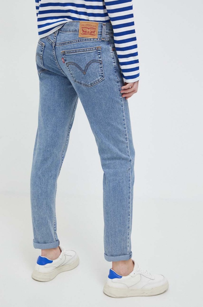 Odzież Levi's Jeansy MID RISE BOYFRIEND 19887 niebieski