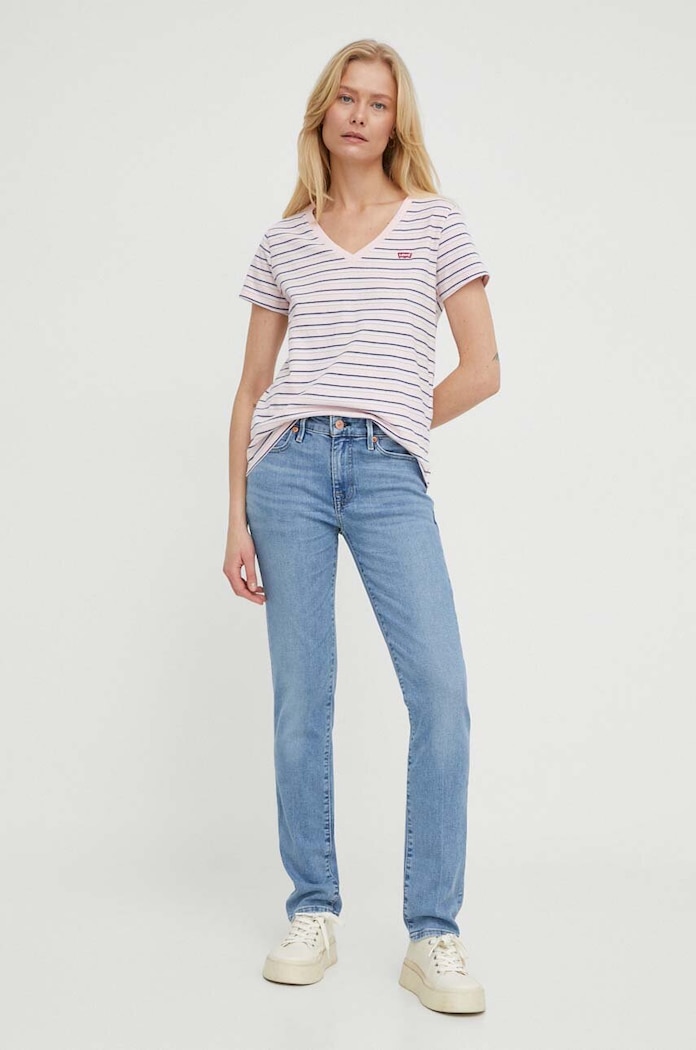 Levi's jeans 712 SLIM WELT POCKET A6199 albastru AA00