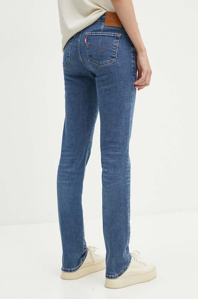 Ρούχα Τζιν παντελόνι Levi's 712 SLIM A6199 μπλε