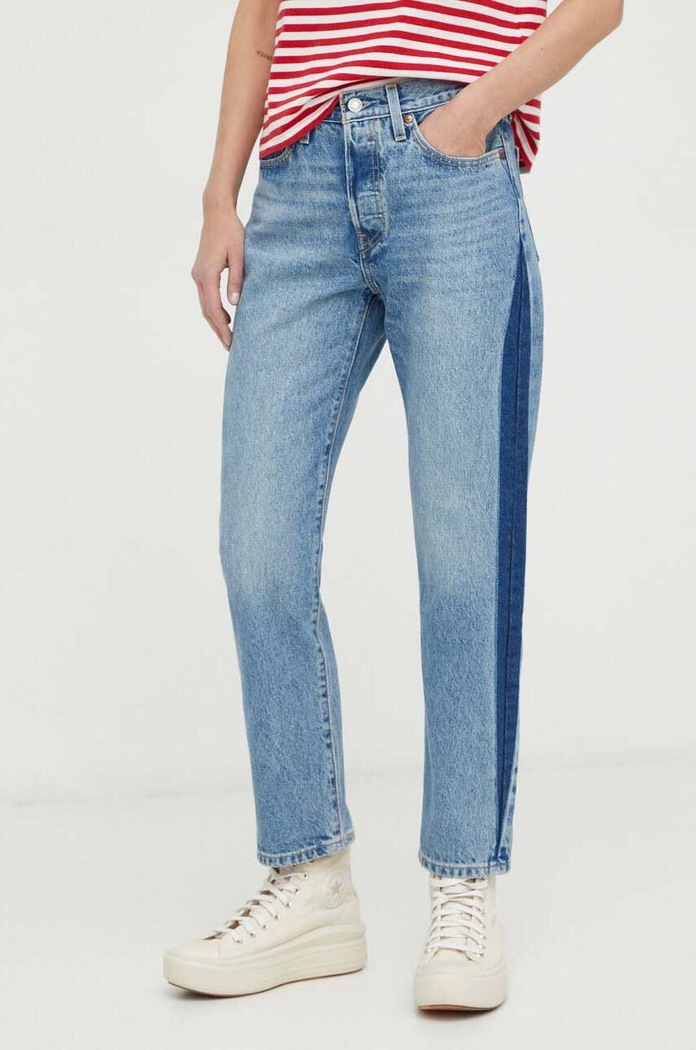 Rifle Levi's 501 CROP modrá 36200.0316