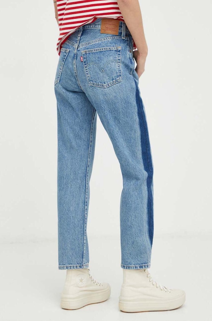 Oblečenie Rifle Levi's 501 CROP 36200.0316 modrá