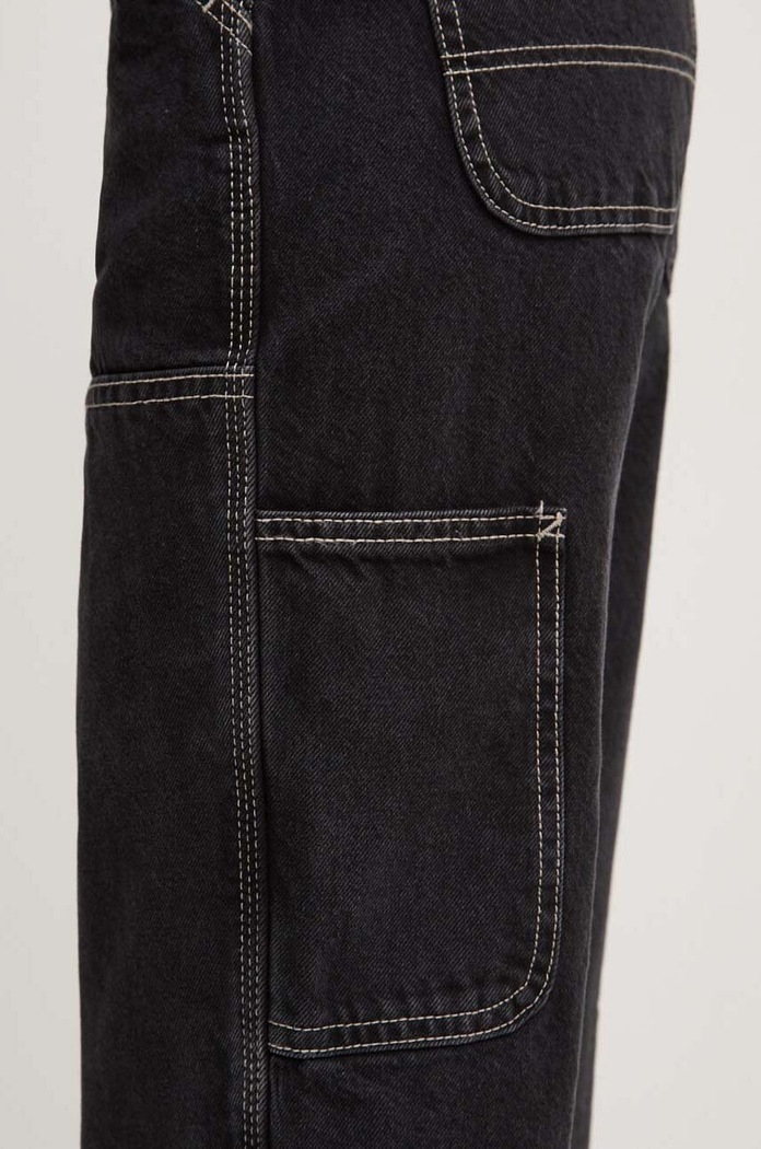 Džíny Dickies MADISON DOUBLE KNEE DENIM W DK0A4YGL černá
