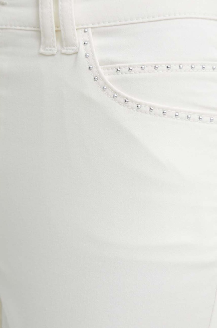 Morgan jeansy PIOUBA beżowy PIOUBA.OFF.WHITE
