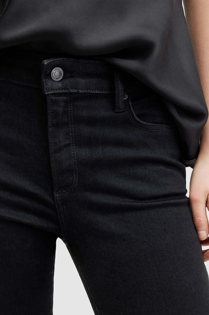 Ρούχα Τζιν παντελόνι AllSaints MILLER SIZEME W063EA μαύρο