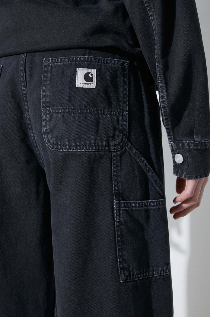 Džíny Carhartt WIP Jens Pant černá I033142.894J