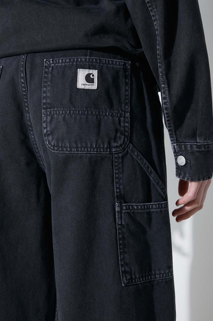 Džíny Carhartt WIP Jens Pant černá I033142.894J