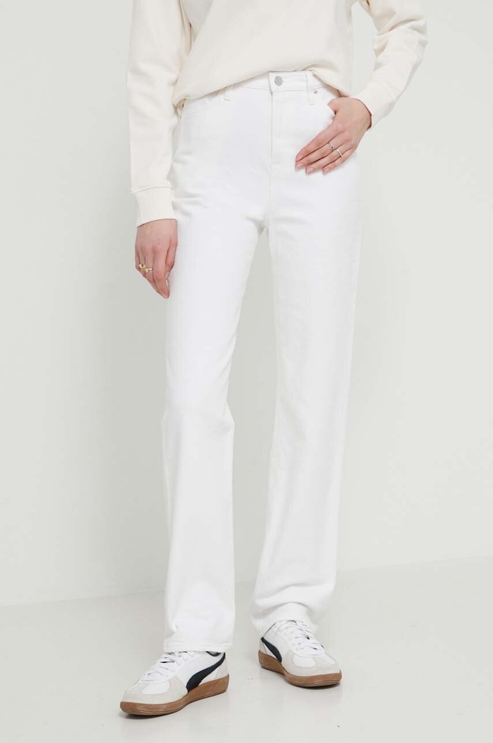 Tommy Jeans jeansy Planet friendly biały DW0DW17612