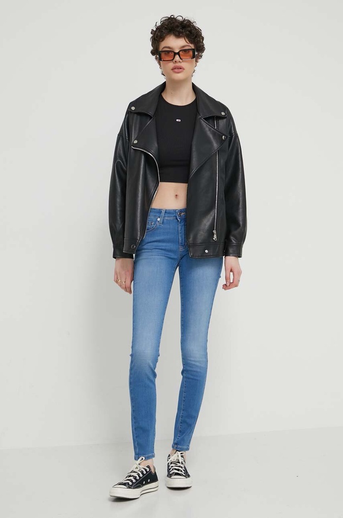Tommy Jeans DW0DW17584 albastru SS24