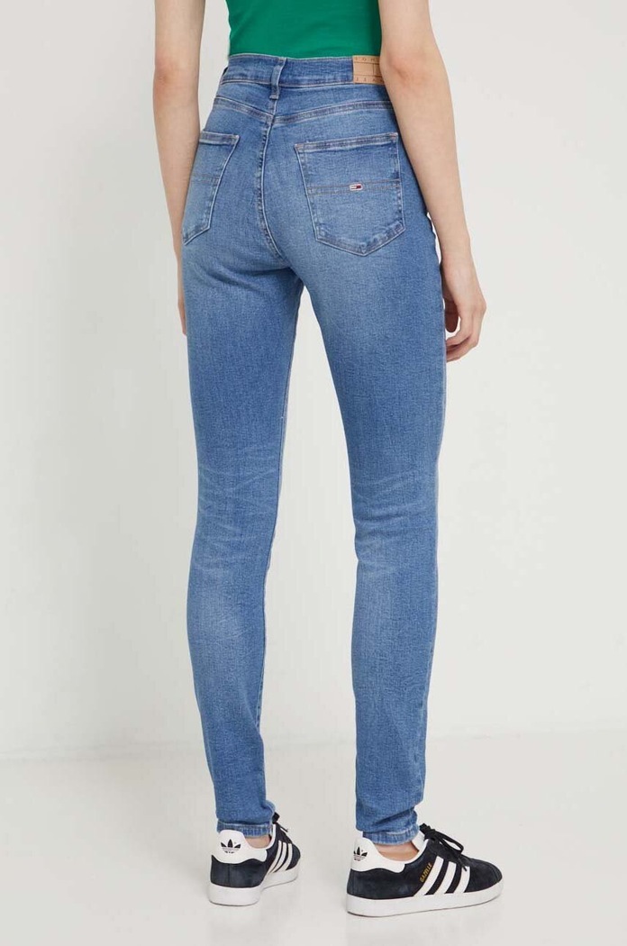 Oblečenie Rifle Tommy Jeans Sylvia DW0DW17591 modrá