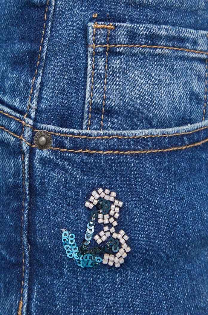 Kavbojke Desigual mornarsko modra 24SWDD01