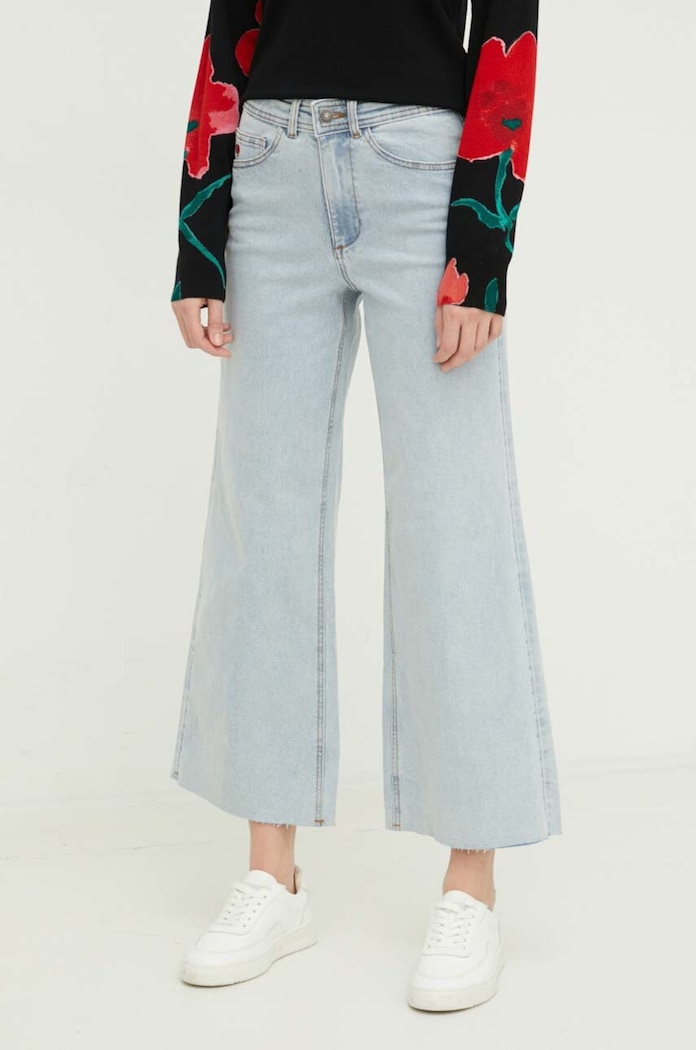 Desigual jeansy DENVER niebieski 24SWDD12