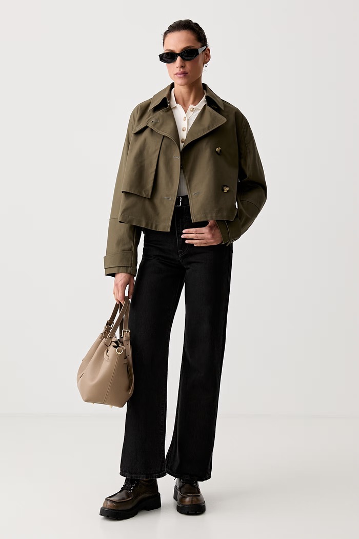 Levi's wide leg Γυναικεία RIBCAGE WIDE LEG A6081 μαύρο AA00