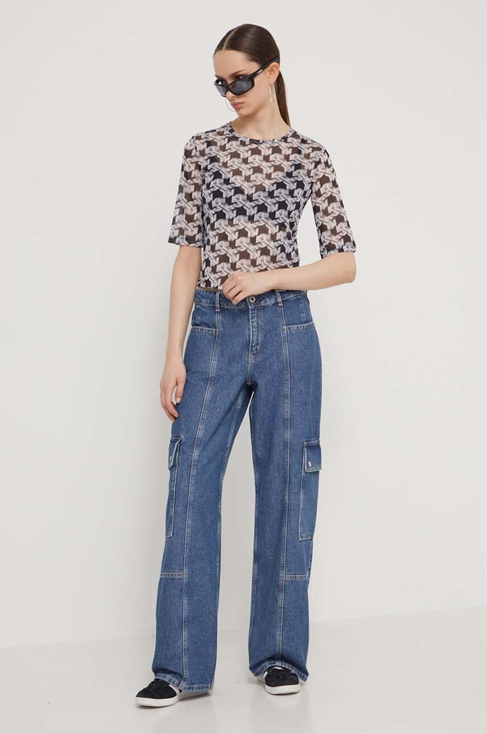 Džíny Karl Lagerfeld Jeans 241J1113 modrá SS24