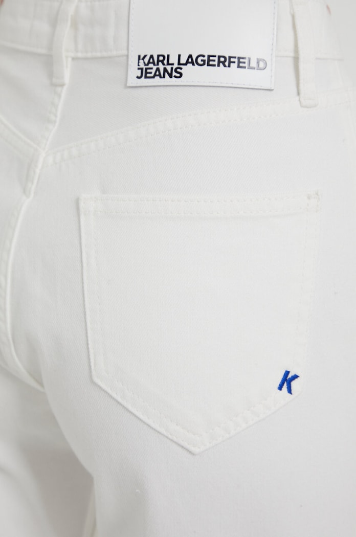 Karl Lagerfeld Jeans jeansi alb 241J1106
