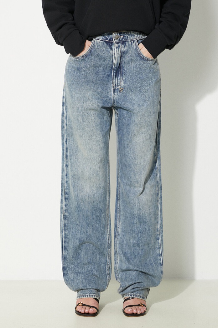 KSUBI jeansy Playback Flipped Overkast niebieski WSP24DJ041