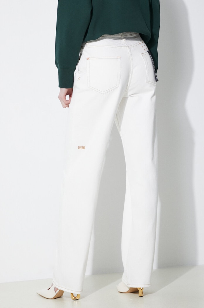 KSUBI jeansy Relax Jean Sugar Rush biały WSP24DJ040