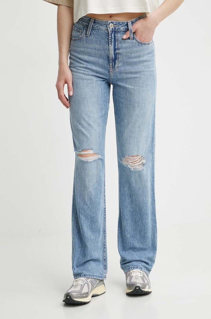 Kavbojke Hollister Co. modra KI355.4231.278