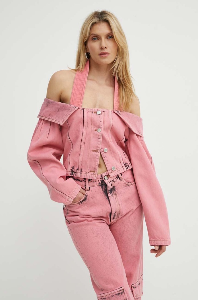 K+LUSHA bluza subtire de blugi roz KLMEDUSADF130KLW11