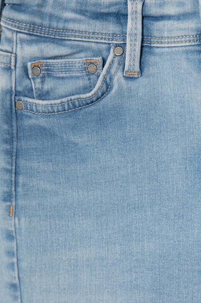 Fete Pepe Jeans jeans copii SKINNY JEANS HW JR PG201675XW4 albastru