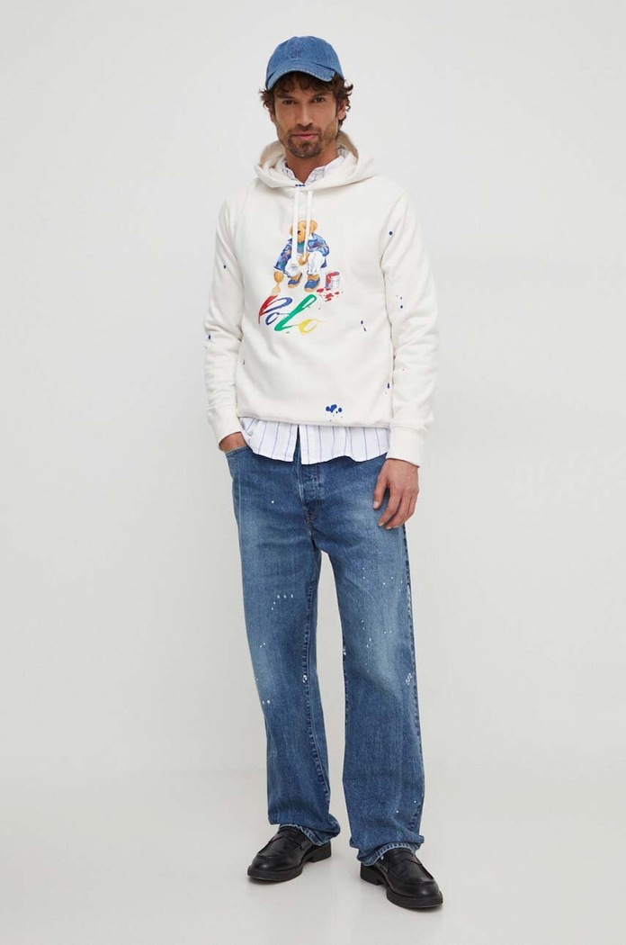 Rifle Polo Ralph Lauren Vintage 710923756 modrá SS24