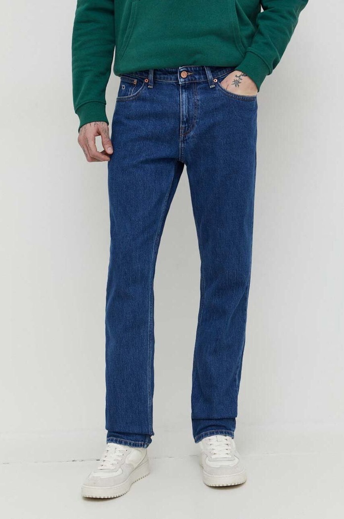 Džíny Tommy Jeans Ryan námořnická modř DM0DM18190