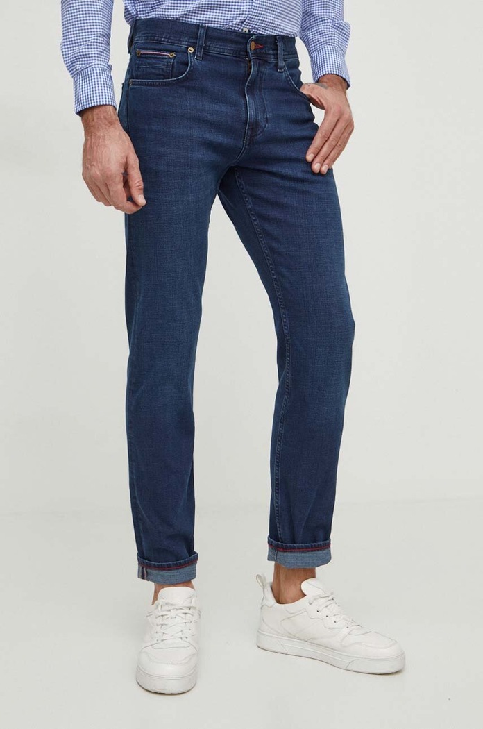 Tommy Hilfiger jeansy granatowy MW0MW33947