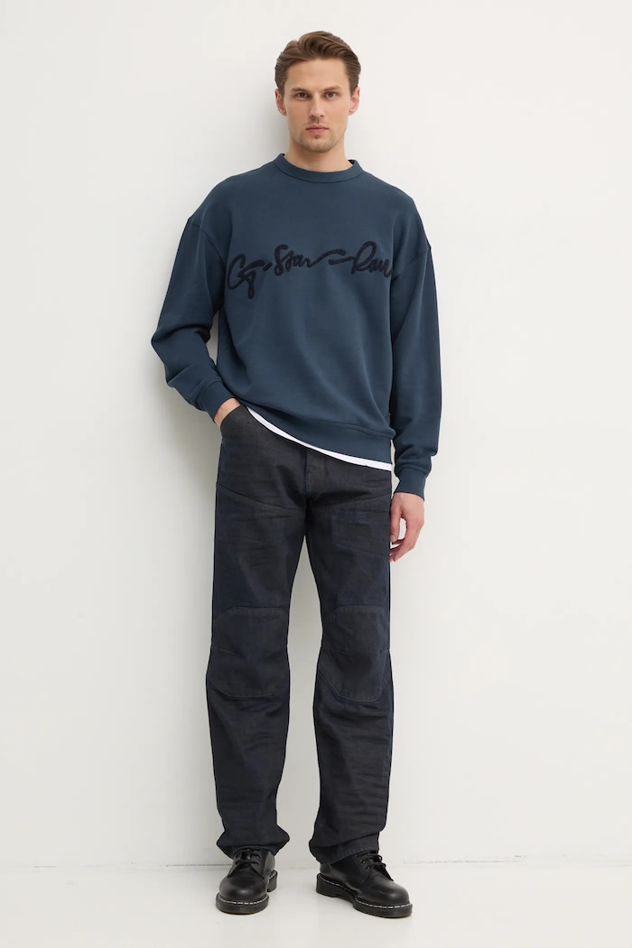 G-Star jeansy 3D D23699.D499 granatowy SS25