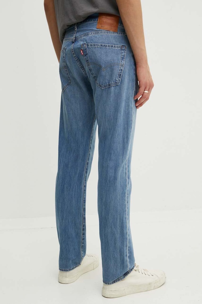 Odzież Levi's jeansy straight męskie 501® LEVIS®ORIGINAL FIT 00501 niebieski