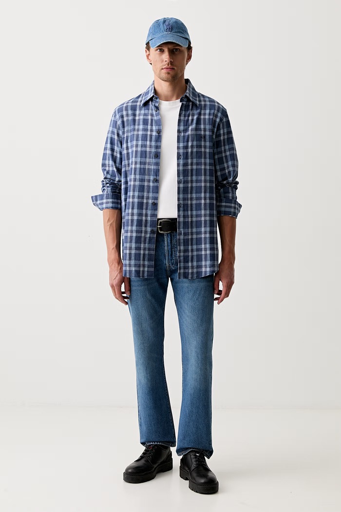 Levi's jeansy straight męskie 501® LEVIS®ORIGINAL FIT 00501 niebieski AA00