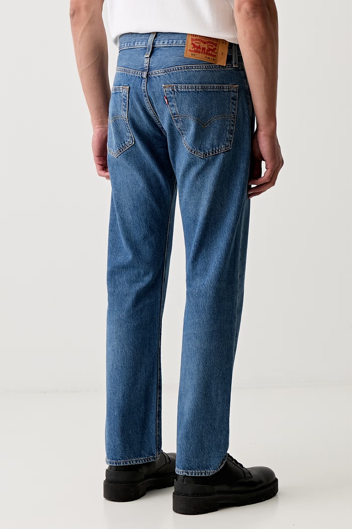 Odzież Levi's jeansy straight męskie 501® LEVIS®ORIGINAL FIT 00501 niebieski